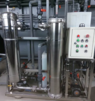 超濾設備設計工藝流程圖-藍膜